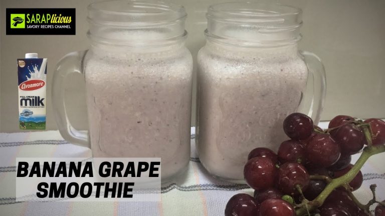 Banana Grape Smoothie Recipe