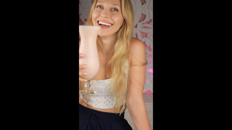 Coconut watermelon smoothie recipe #shorts