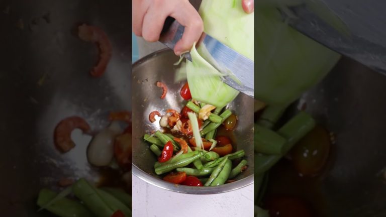 Thailand Green Papaya Salad | Gỏi Đu Đủ Thái Lan 😋 #helenrecipes #salad #appetizer  #thailand