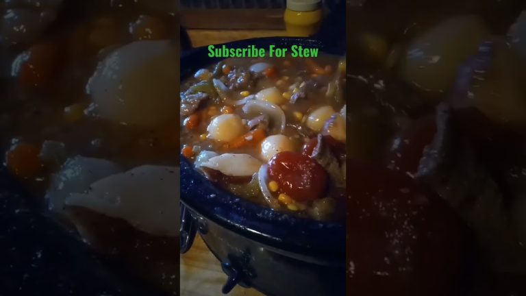 Mouth Watering Beef Stew