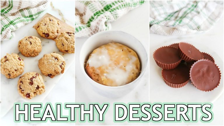 HEALTHY DESSERT RECIPES: keto, low carb, paleo recipes