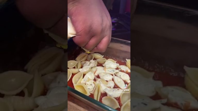 The best pasta for my step children! #stuffedshells #pasta #shorts #cooking #texykitchen