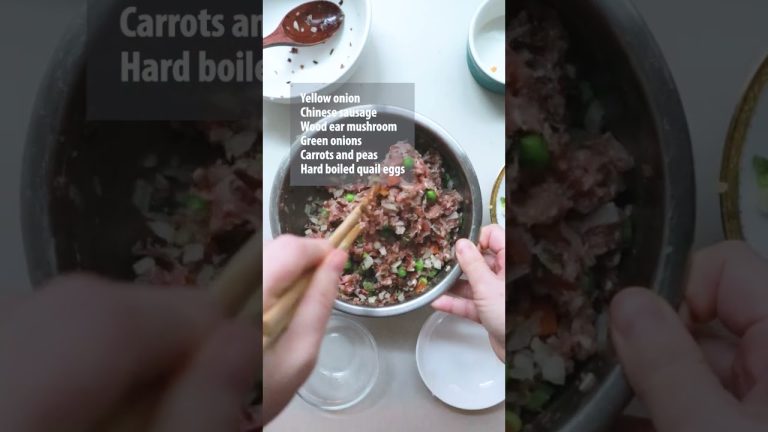 Vietnamese Steamed Pork Buns (Bánh Bao)