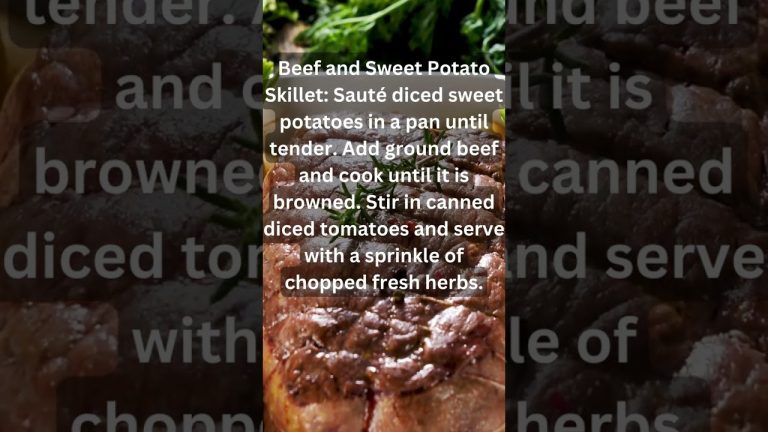 Healthy Recipes With Ground Beef #shorts