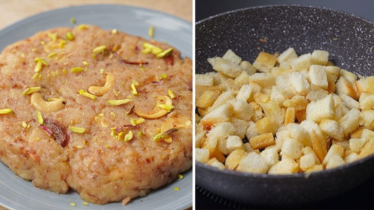 Don't Waste Leftover Bread, You Make This Delicious Dessert With it | Bread Halwa Recipe | Yummy