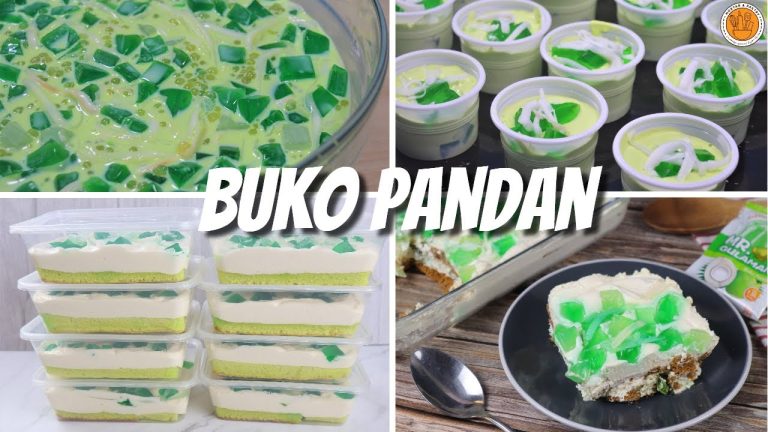 4 Easy Buko Pandan Dessert Recipes | Mortar and Pastry