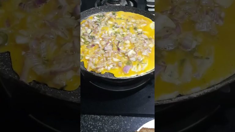 Bread Omelet Recipe #shorts