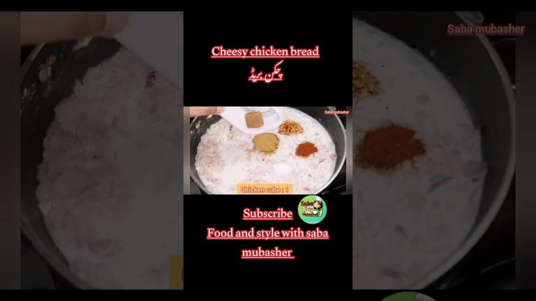 cheesy chicken bread bakery secret recipe|soft outside cheesy juicy inside|dinner roll|#ytshorts
