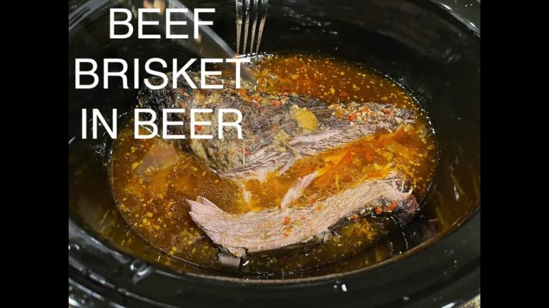 Crockpot Beef Brisket in Beer | Crockpot Recipes