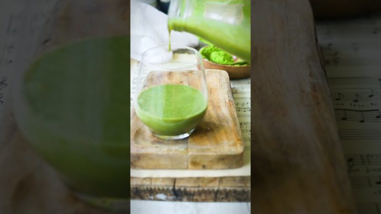 Smoothie santé au moringa