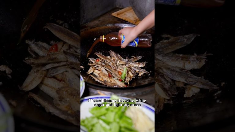 FRY DRIED ROUND SCAD #seafood #seafoodrecipe #seafoodcooking