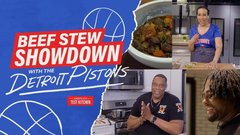Beef Stew Showdown with Elle Simone Scott & Isaiah Stewart and Rick Mahorn of the Detroit Pistons