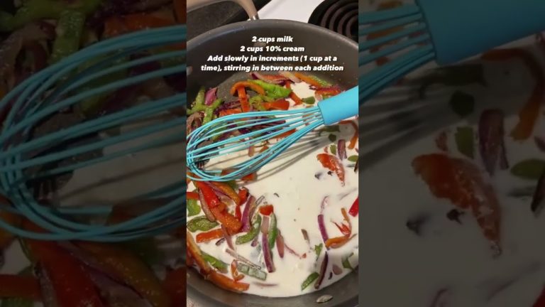 Creamy Cajun pasta with leftover chicken #recipe #food #short