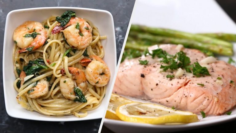 7 Healthy Low-Calorie Seafood Dinners