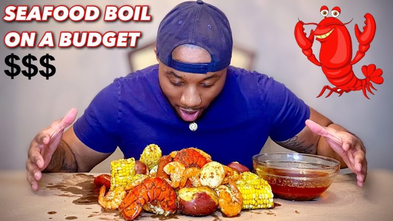 EASY SEAFOOD BOIL RECIPE THAT’S AFFORDABLE | SEAFOOD BOIL MUKBANG+RECIPE