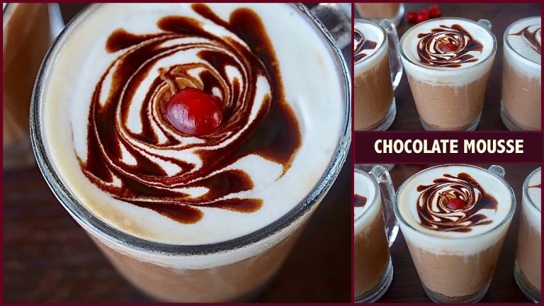 chocolate mousse recipe | Amul fresh cream dessert recipes | chocolate mousse at home | desserts