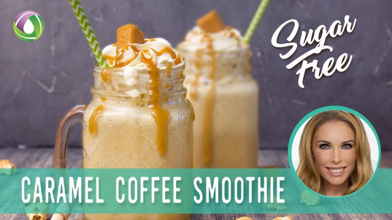 Salted Caramel Iced Coffee Smoothie Recipe – Protein Treats by Nutracelle