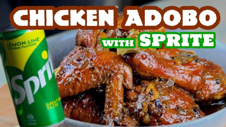 Chicken Adobo with Sprite Recipe (THE BEST!)