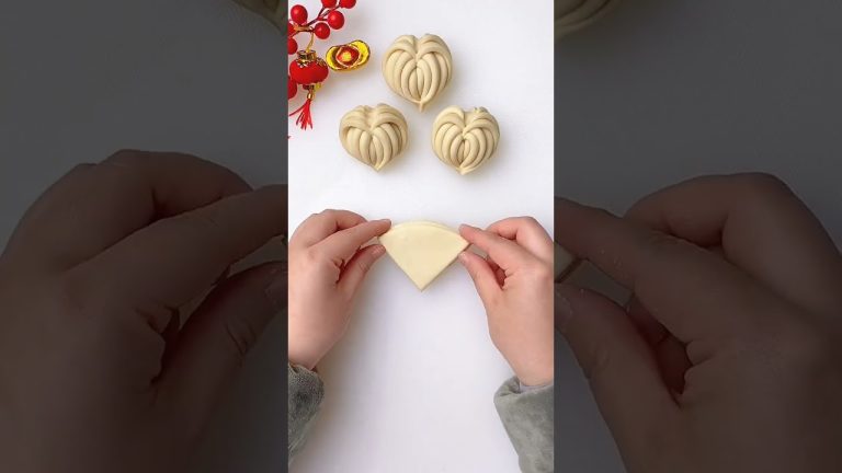 Satisfying & Creative Dough Pastry Recipes (P95) – Bread Rolls, Bun Shapes, Pasta #shorts