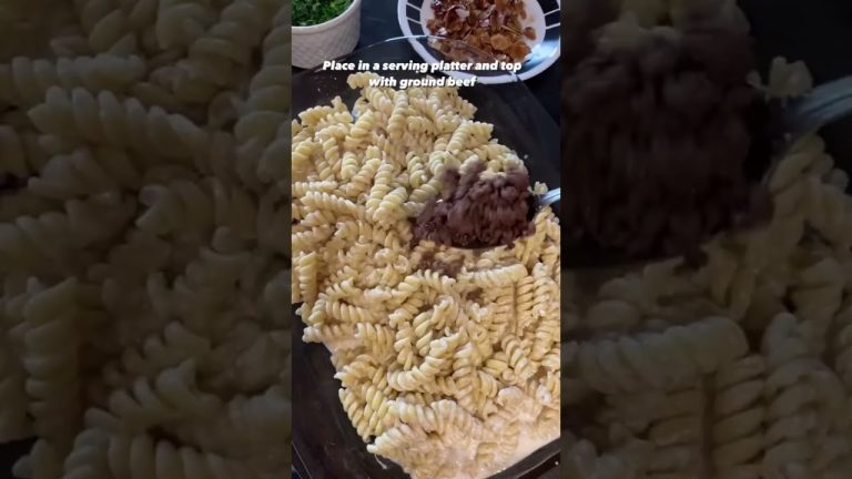 Macaroni b laban pasta in yogurt #recipe #food #short