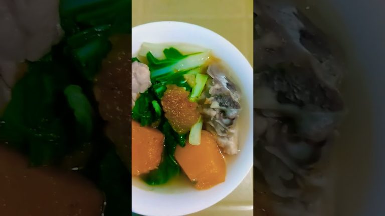 nilagang baboy w/ kalabasa #cooking #asmr #porkrecipe #nilagangbaboy #nilagangbutobuto