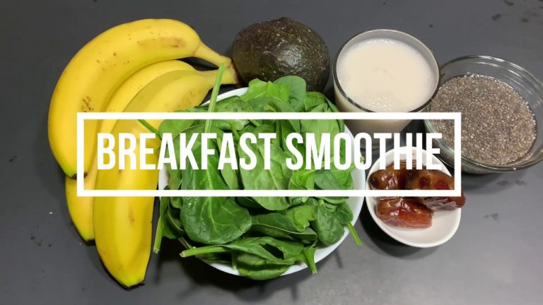 GREEN SMOOTHIE RECIPE FOR WEIGHT LOSS/ HOW TO MAKE GREEN SMOOTHIES/ Breakfast smoothie