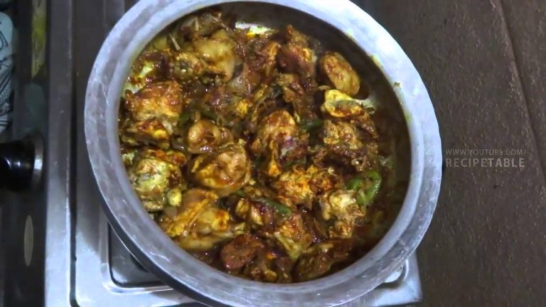 Chicken Curry Andhra Village Style in Telugu. (పల్లెటూరి కోడి కూర)