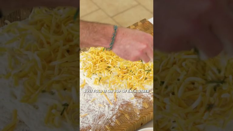 How to Make a ‘No Knead Cheese Bread’ 🧀🍞🤤