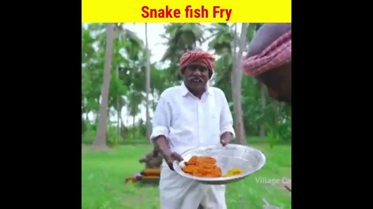 SNAKE Like Fish GARFISH Recipe Cooking   Fried and Tawa Dried Fish Fry   Seafood Recipes #shorts