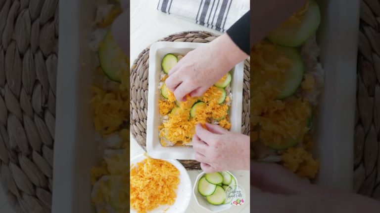 CHEESY Low Carb Keto Tuna Casserole Recipe #shorts