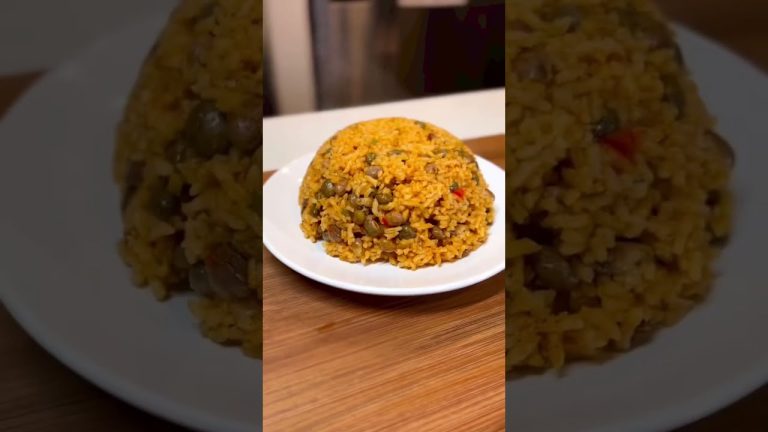 This MORRO came out AMAZING! 🤩 #shorts #food #rice #recipe