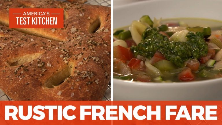 How to Transport Yourself to France with Fougasse and Provençal Vegetable Soup