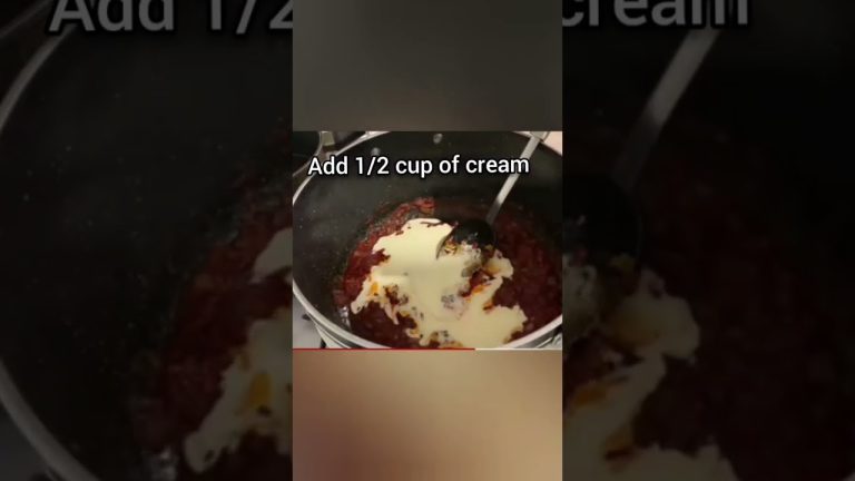 creamy red sauce pasta #recipe