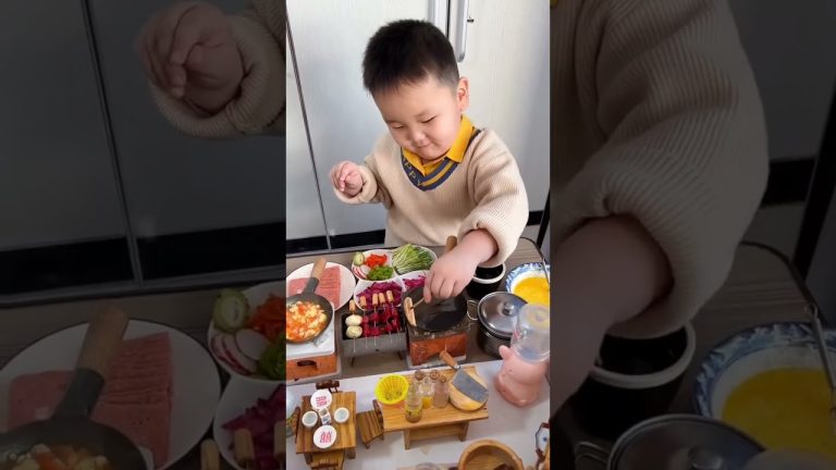 How to Fry Eggs with Tomatoes, Make BBQ and Fry Ham|Asian Food Recipe