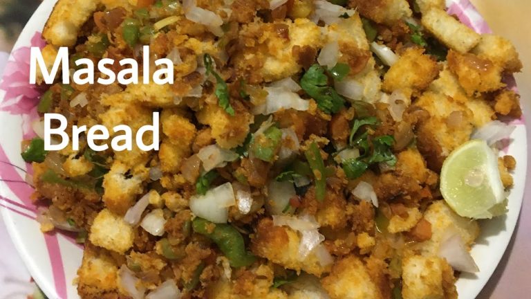 Masala bread recipe | Instant snacks | Bread recipes in Telugu |#Shorts