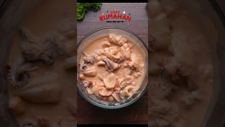 ASMR Delicious Seafood Simple Recipes #Shorts