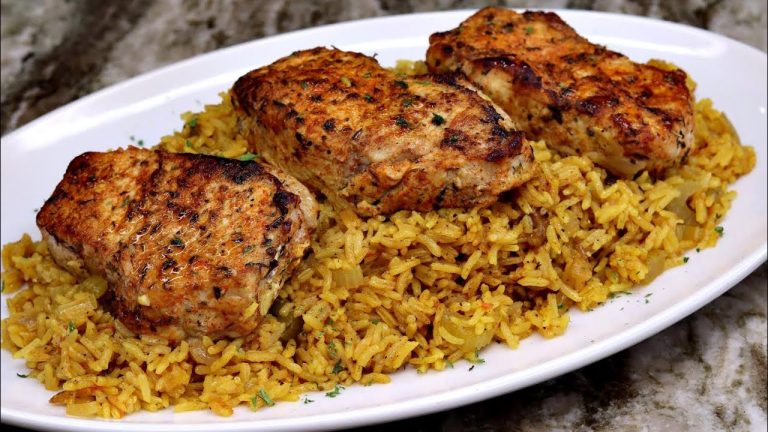 The Best Oven Baked Pork Chops and Rice EVER!!! | Baked Pork Chops Recipe