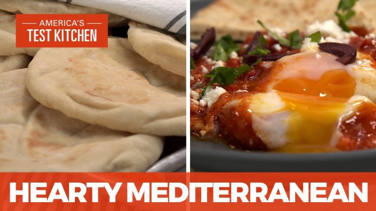 How to Make Homemade Pita Bread and Shakshuka