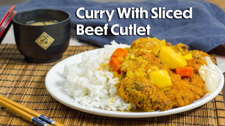Curry With Sliced Beef Cutlet ビーフカツカレー |Top  Beef Recipes |Crunchy & Crispy |ASMR |Best Food Today