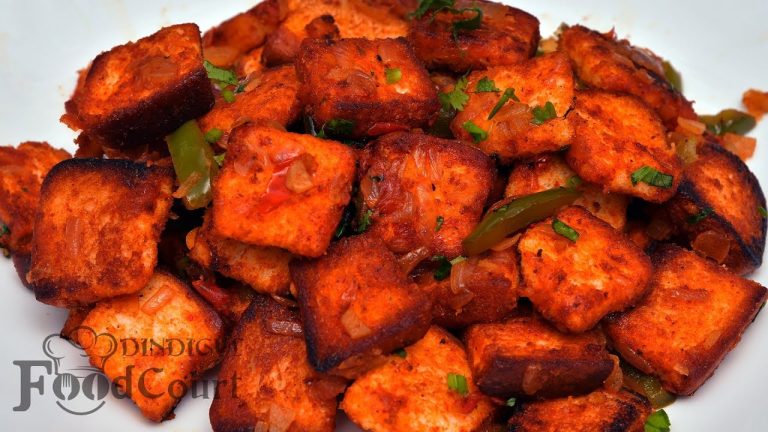 Bread Chilli Recipe/ Kids Breakfast Recipe/ Chilli Bread