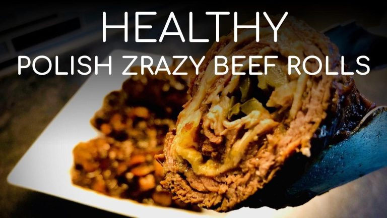 Healthy Polish Zrazy Beef Rolls Recipe