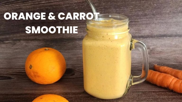 How to make Orange & Carrot Breakfast Smoothie #shorterisbetter #tuinuane