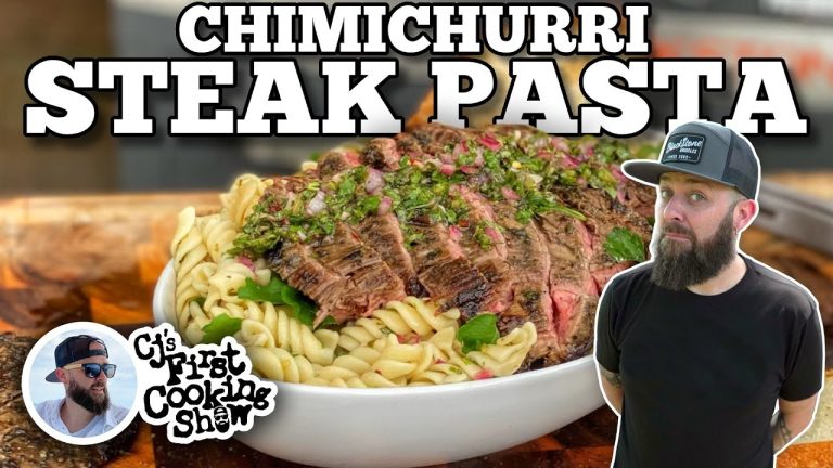 Chimichurri Steak Pasta That Everyone Will Love | Blackstone Griddles Recipes