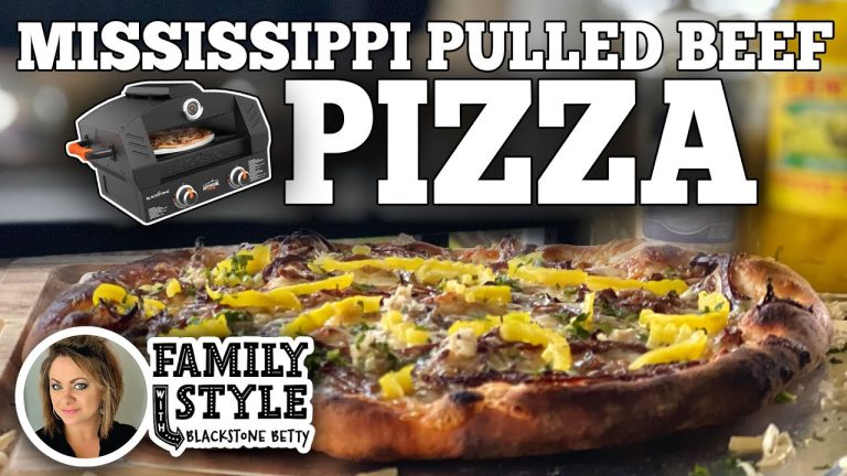 How to Make a Mississippi Pulled Beef Pizza | Blackstone Griddle Recipes