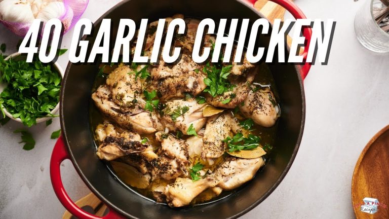 40 Garlic Chicken | Easy Chicken Recipe