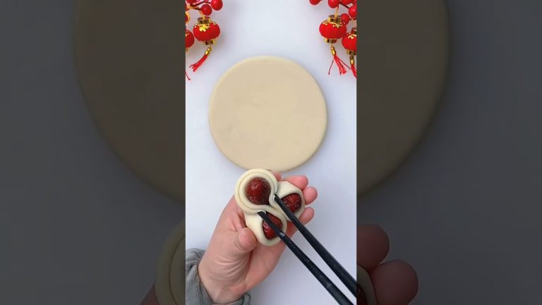 Satisfying & Creative Dough Pastry Recipes (P107) – Bread Rolls, Bun Shapes, Pasta #shorts