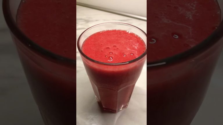 🍋 Kids's recipe🍋 Fruit Only Smoothie Juice 🍓 Strawberry & Lemon & Raspberry & Orange 🍓