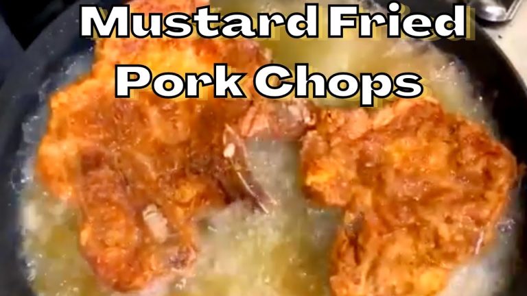 How To Make Mustard Fried Pork Chops Recipe