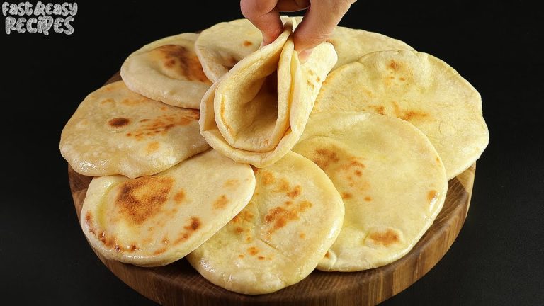 Bread in 10 minutes! This is the MOST DELICIOUS I have ever eaten! Fast and no oven!