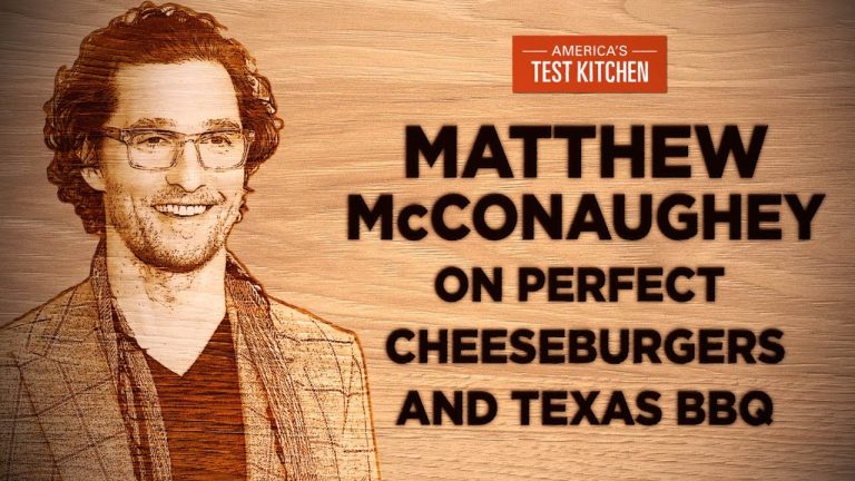 Matthew McConaughey Tells Us Why His Favorite Burger Includes American Cheese (and Much More)